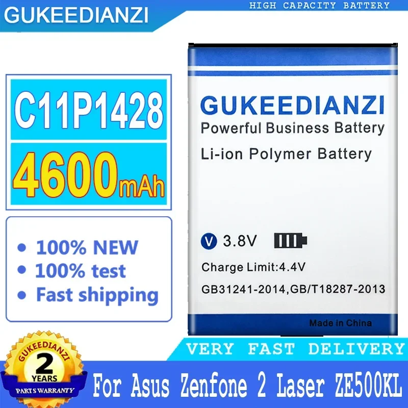 

C11P1428 4600mAh Mobile Phone Battery For Asus Zenfone 2 Zenfone2 Laser ZE500KL ZE500KG Zenfone 2 Laser 5" Z00ED Batteries