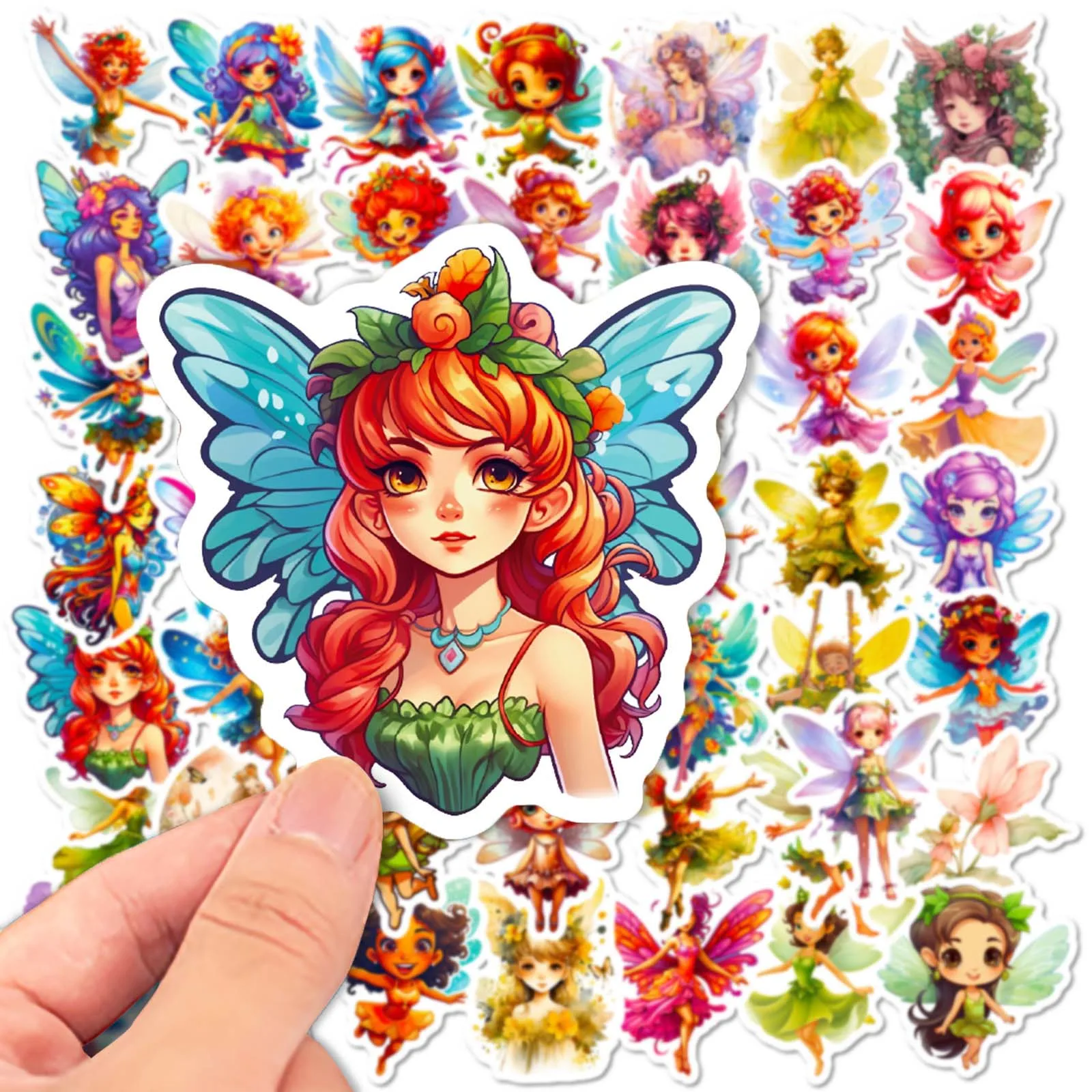10/50pcs Angel Wing Fairy Girl Stickers Pack for Kid Cartoon Graffiti Decals Scrapbooking Luggage Laptop Wall Stationery Sticker
10/50pcs Angel Wing Fairy Girl Stickers Pack for Kid Cartoon Graffiti Decals Scrapbooking Luggage Laptop Wall Stationery Sticker