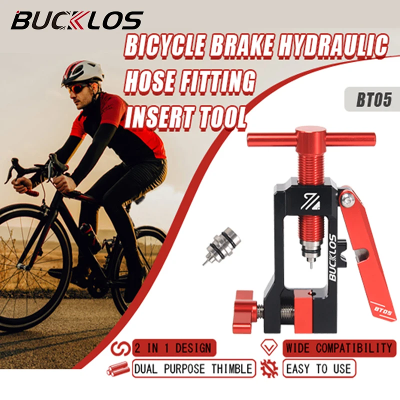 BUCKLOS 2 in 1 Bike Hydraulic Disc Brake Oil Needle Tool BH59 BH90 Hose Cutter Cable Pliers Olive Connector Insert Install Press
BUCKLOS 2 in 1 Bike Hydraulic Disc Brake Oil Needle Tool BH59 BH90 Hose Cutter Cable Pliers Olive Connector Insert Install Press
