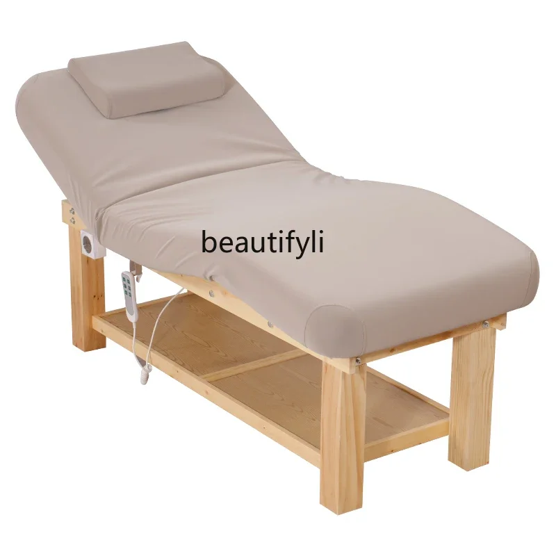 Spa Facial Bed Massage Couch with Constant Temperature Heating Solid Wood Electric Bed Massage Physiotherapy Bed Beauty Salon
Spa Facial Bed Massage Couch with Constant Temperature Heating Solid Wood Electric Bed Massage Physiotherapy Bed Beauty Salon