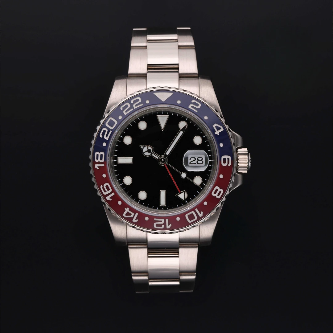 Men's Watch 126710 can change color Red/Blue Ceramic bezel with Clean Factory Best Manual Mechanical 3285 Movement
Men's Watch 126710 can change color Red/Blue Ceramic bezel with Clean Factory Best Manual Mechanical 3285 Movement