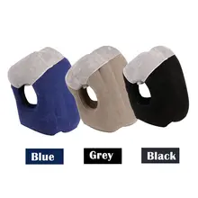 

Portable Air Inflatable Travelling Pillow For Plane Car Rest Sleeping Head Pillow Soft Foldable Blow Travel Neck Pillows