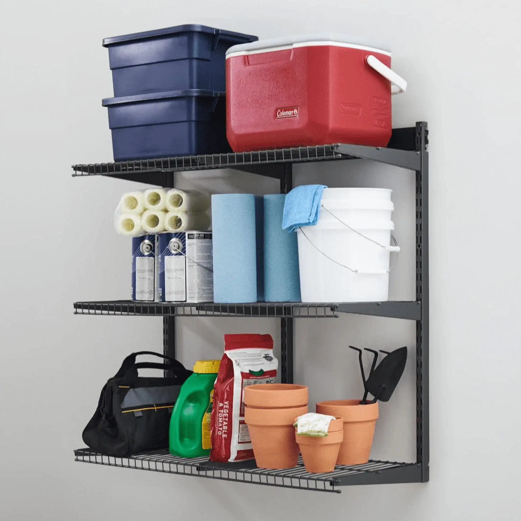 Набор стеллажей Rubbermaid для быстрой отслеживания гаражного хранения «все в одном», 36 дюймов
Набор стеллажей Rubbermaid для быстрой отслеживания гаражного хранения «все в одном», 36 дюймов