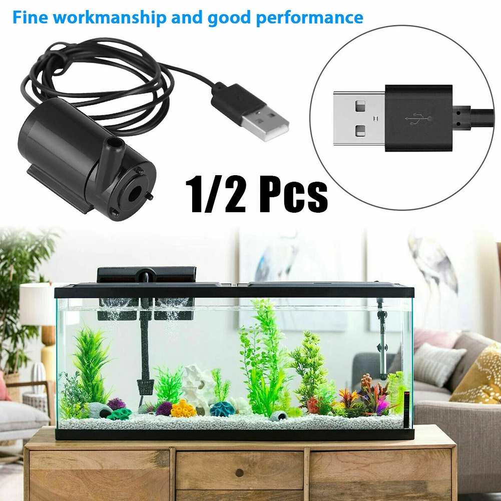 2pcs Mini Aquarium Supplies Pumping Water Fish Tank Oxygen Pump Fish Farming Aquarium Supplies Fountain USB Submersible Pump
2pcs Mini Aquarium Supplies Pumping Water Fish Tank Oxygen Pump Fish Farming Aquarium Supplies Fountain USB Submersible Pump