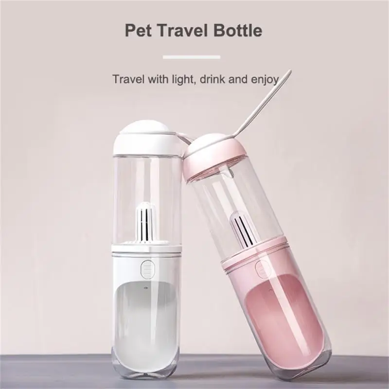 

Портативная бутылка для воды для домашних животных с чашей, многофункциональная миска-Кормушка, прочная уличная дорожная Питьевая миска аксессуары для кошки, собаки