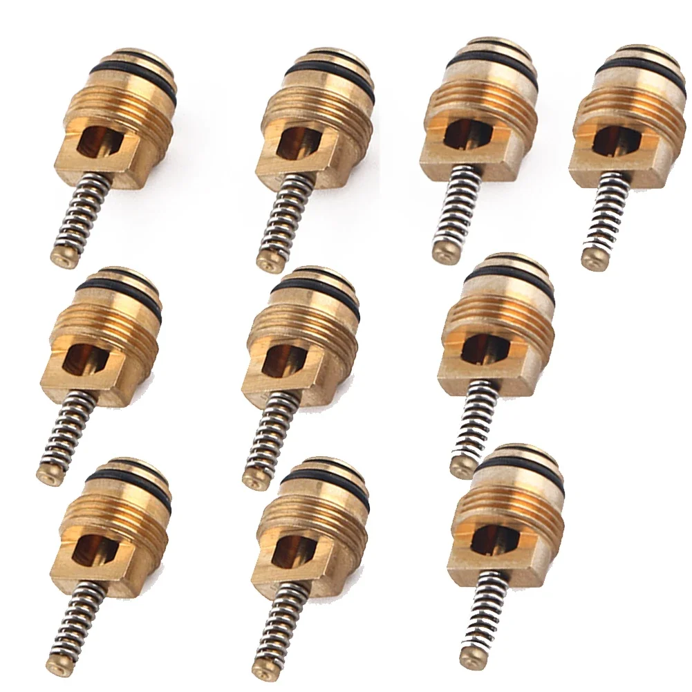 Car Interior Tool A/C Valve Tool 10pcs A/C Valve Core Brass Parts Backwards Compatible With R-134A & R-12 Systems
Car Interior Tool A/C Valve Tool 10pcs A/C Valve Core Brass Parts Backwards Compatible With R-134A & R-12 Systems