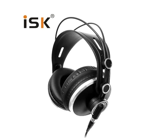 

ISK HP-980 HP980 Professional Monitoring Earphone Studio Headphone 3.5mm + 6.3mm Computer MP3 Listen Music DJ headset