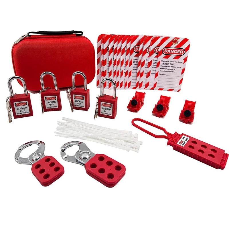 Lockout Label Kit Electrical Lottery-Electrical Lockout Label Kit With Safety Padlock, Safety Hasp Lock Kit,Warning Tags
Lockout Label Kit Electrical Lottery-Electrical Lockout Label Kit With Safety Padlock, Safety Hasp Lock Kit,Warning Tags