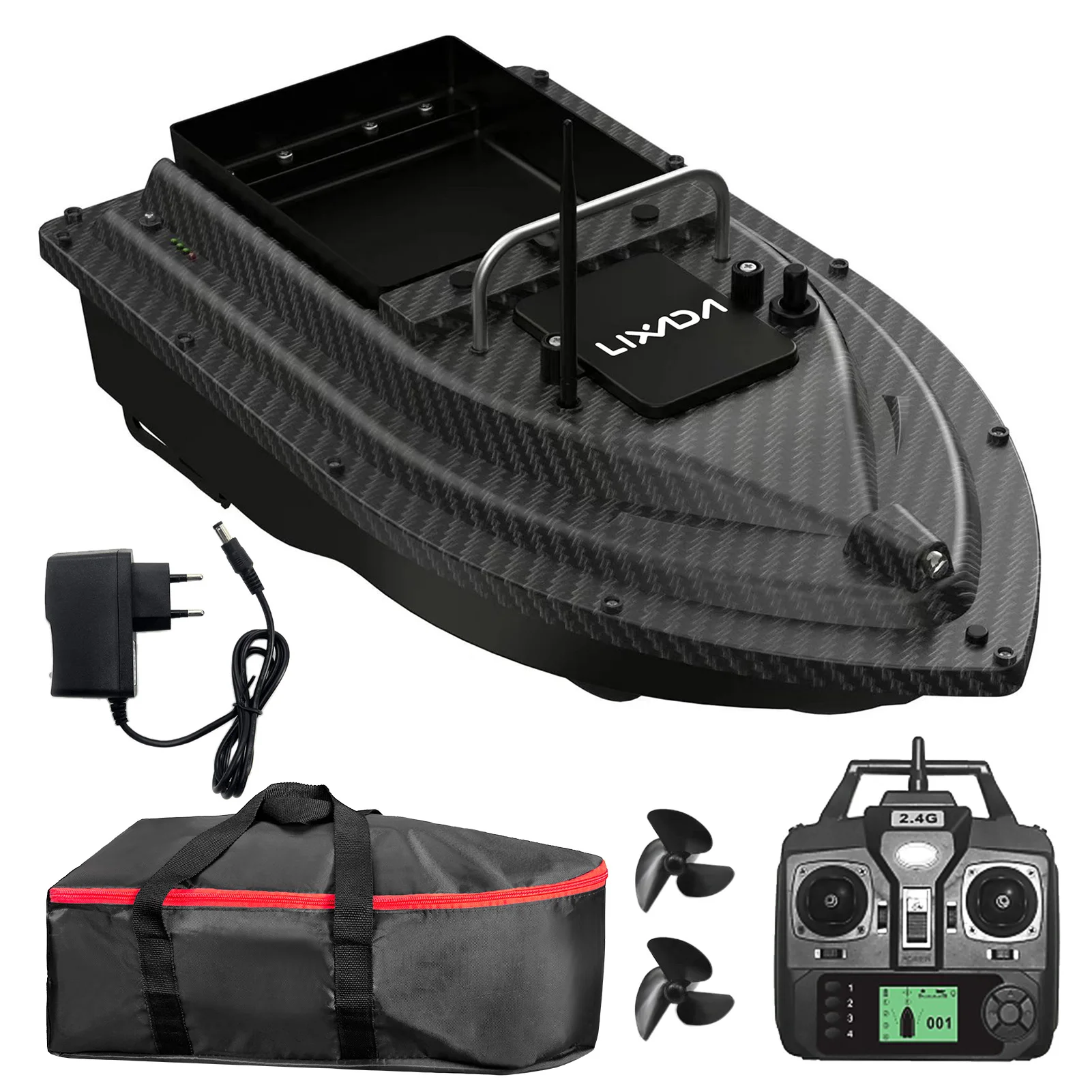GPS Fishing Bait Boat with Large Bait Container Automatic Bait Boat with 400-500M Remote Range
GPS Fishing Bait Boat with Large Bait Container Automatic Bait Boat with 400-500M Remote Range