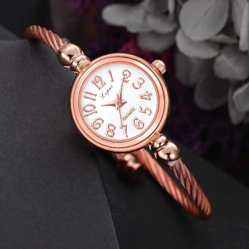 Rose Gold Bangle Bracelet Women Watches Stainless Steel Retro Ladies Quartz Wristwatch Female Clock Fashion Montre Femme 2022
Rose Gold Bangle Bracelet Women Watches Stainless Steel Retro Ladies Quartz Wristwatch Female Clock Fashion Montre Femme 2022