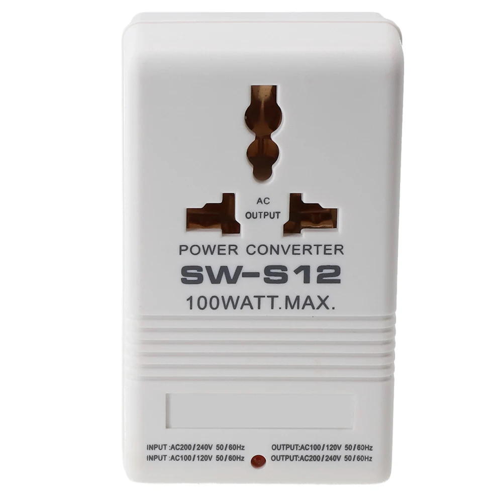 1pc Power Converter UP Or Down Voltage Converter Transformer 110V To 220V US 55Hz--60Hz Electrical Equipment Power Supplies
1pc Power Converter UP Or Down Voltage Converter Transformer 110V To 220V US 55Hz--60Hz Electrical Equipment Power Supplies