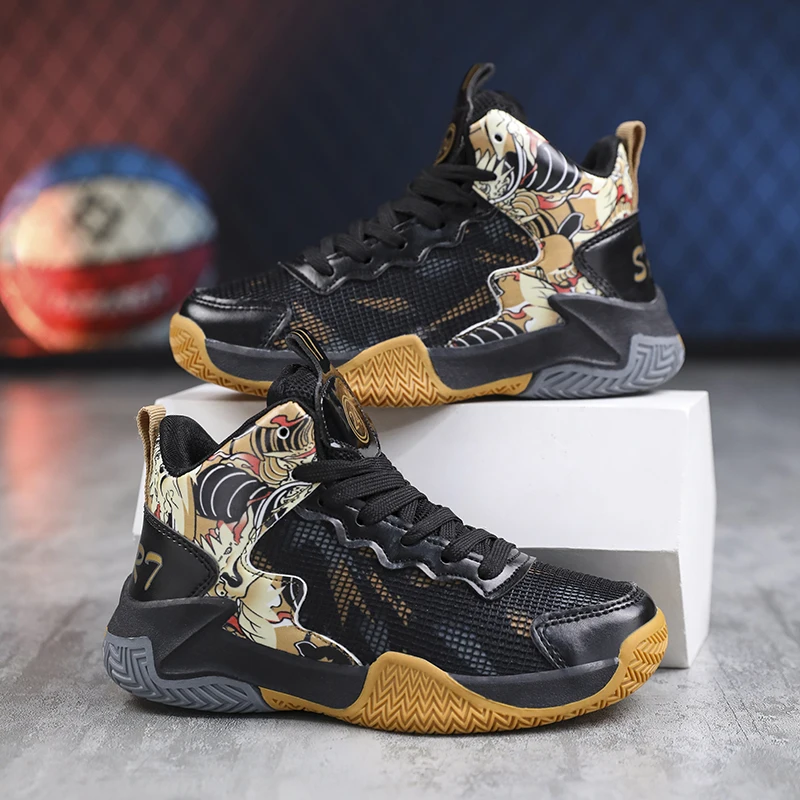 Children's basketball shoes Children's high-quality breathable non-slip basketball shoes Fashion sports shoes 31-40
Children's basketball shoes Children's high-quality breathable non-slip basketball shoes Fashion sports shoes 31-40