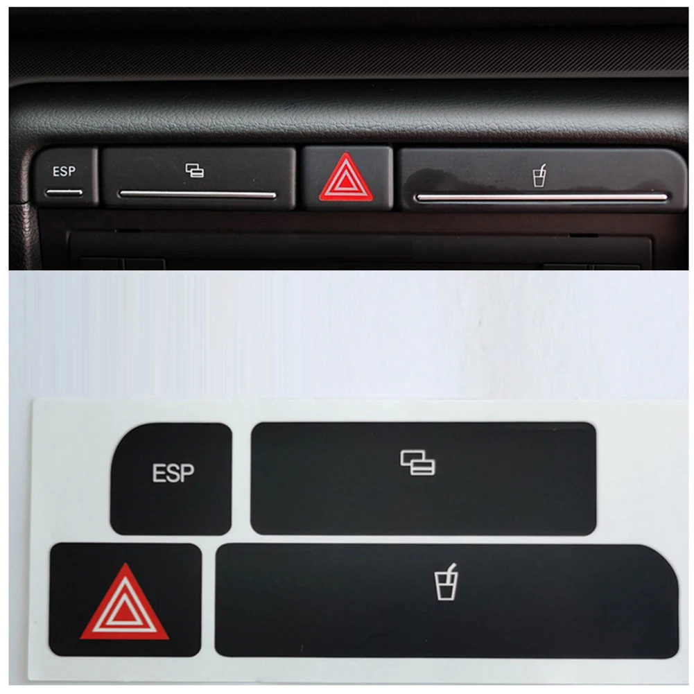 For A4 2004-06 ESP Cup Holder Stickers Repair Worn Buttons Knob Switch High Quality Car Automobiles Interior Accessories
For A4 2004-06 ESP Cup Holder Stickers Repair Worn Buttons Knob Switch High Quality Car Automobiles Interior Accessories