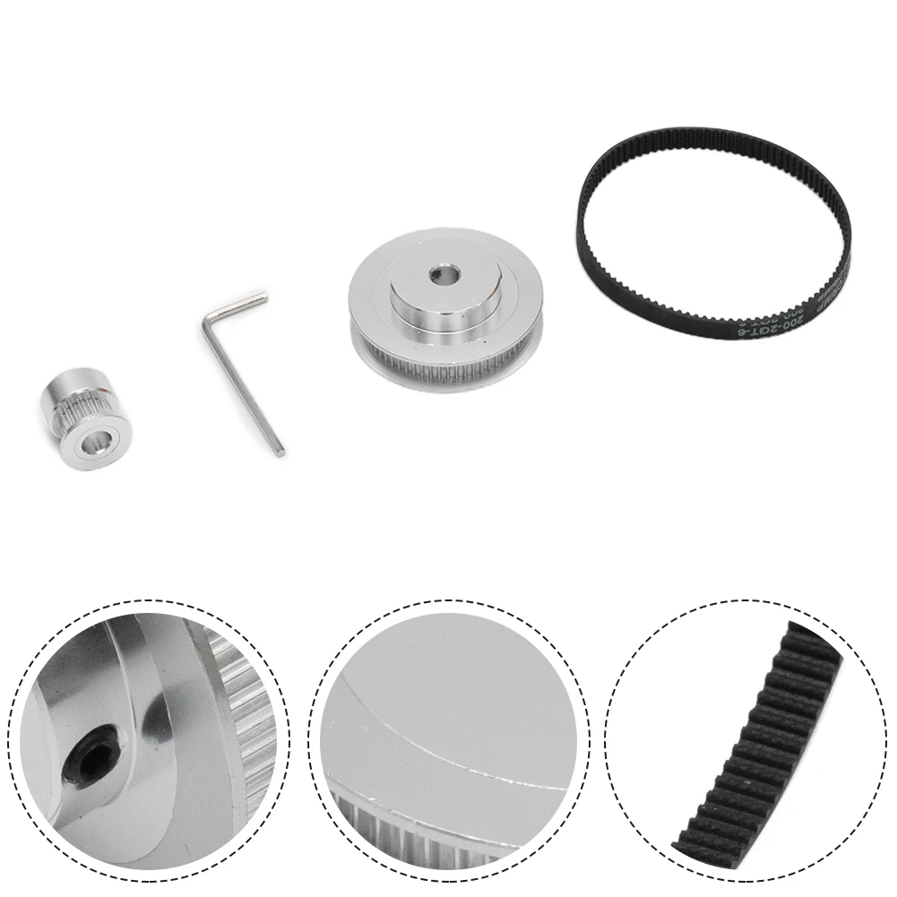 Synchronous Wheel Durable Synchronous Belt Wheel with Rubber Closed Loop Belt for Gear Hobbing Machines and Drilling Machines
Synchronous Wheel Durable Synchronous Belt Wheel with Rubber Closed Loop Belt for Gear Hobbing Machines and Drilling Machines