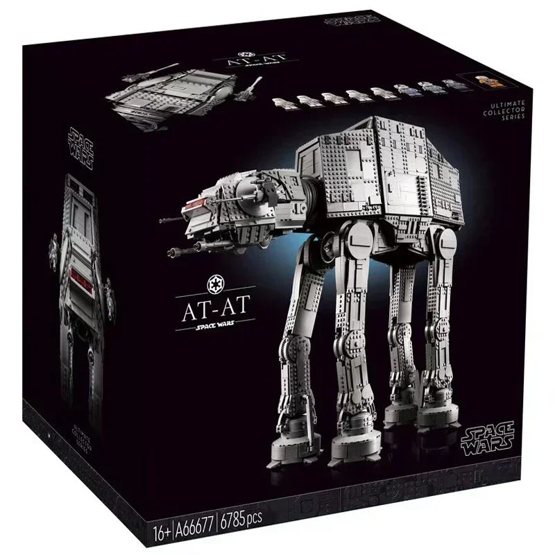 NEW Star Plan Toys Large AT-AT 6785pcs Walker Model Compatible with 75313 Figures Building Blocks Bricks Kids Christmas Gifts
NEW Star Plan Toys Large AT-AT 6785pcs Walker Model Compatible with 75313 Figures Building Blocks Bricks Kids Christmas Gifts