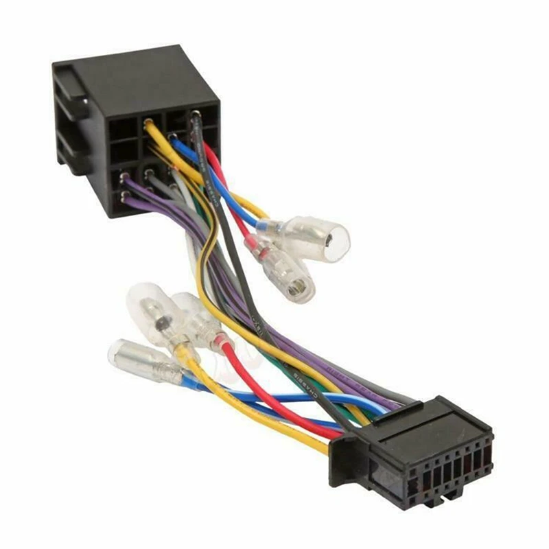 

ABS автомобильное стерео радио ISO стандартный жгут проводов разъем 16 Pin PI100 Штекерный кабель для Pioneer 2003-On