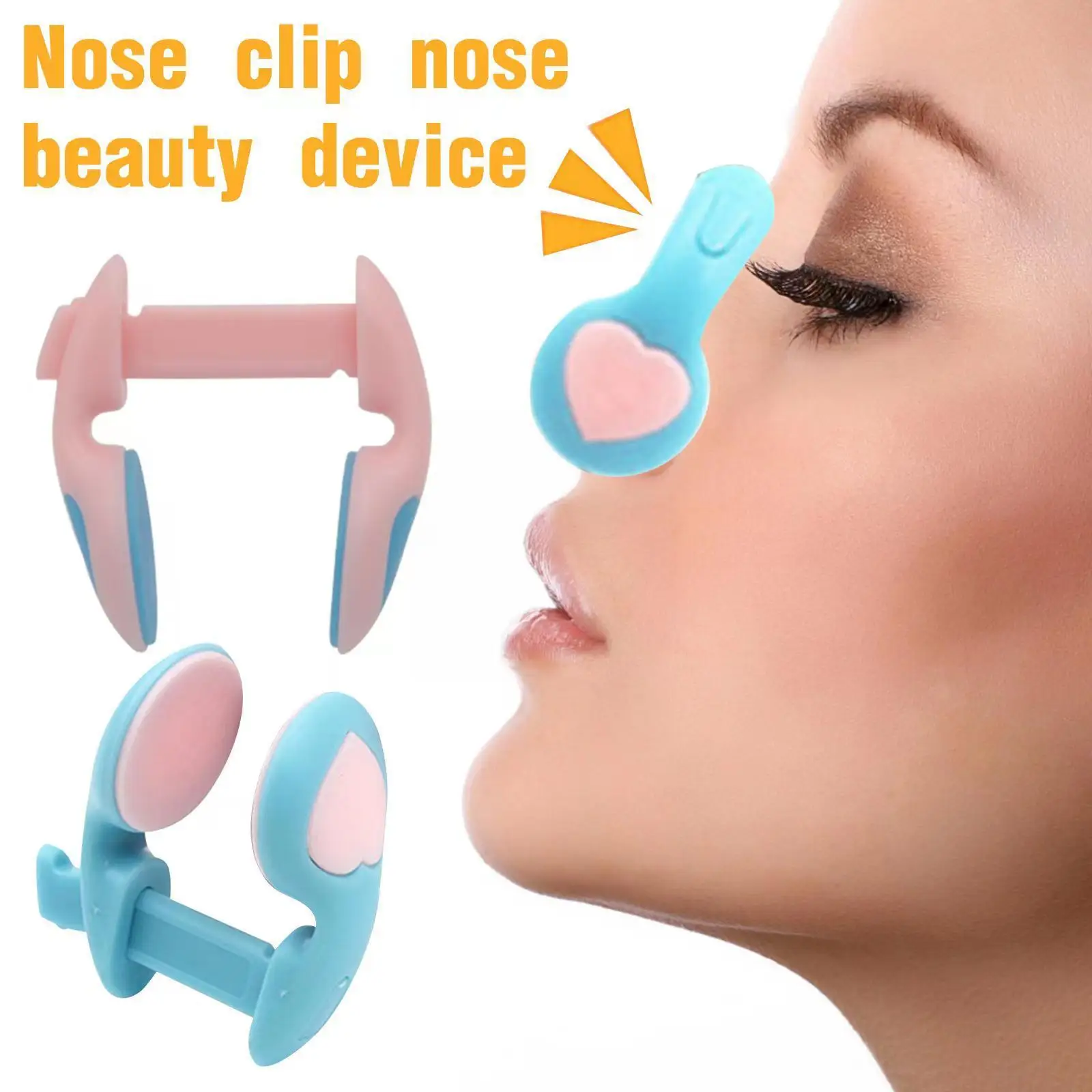 

Magic Nose Shaper Clip Nose Up Lifting Shaping Bridge Soft Device Straightening Corrector Silicone Hurt Orthotic Slimmer Be D1O3