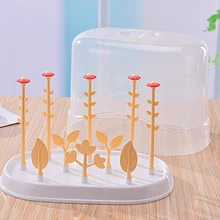Bottle Drying Rack Baby Feeding Bottle Nipple Infant Drying Racks Leaf Shape with Cover Box
Bottle Drying Rack Baby Feeding Bottle Nipple Infant Drying Racks Leaf Shape with Cover Box