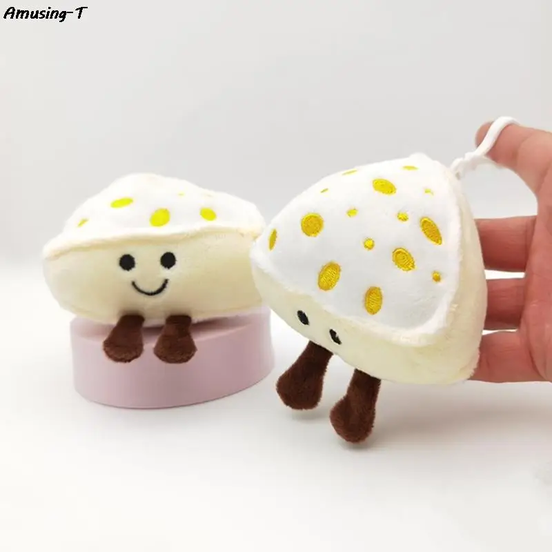 New 1pc Cartoon Cheese Plush Pendant ins Cream Cheese Doll Pendant Keychain Backpack Pendant Small Doll Gift
New 1pc Cartoon Cheese Plush Pendant ins Cream Cheese Doll Pendant Keychain Backpack Pendant Small Doll Gift