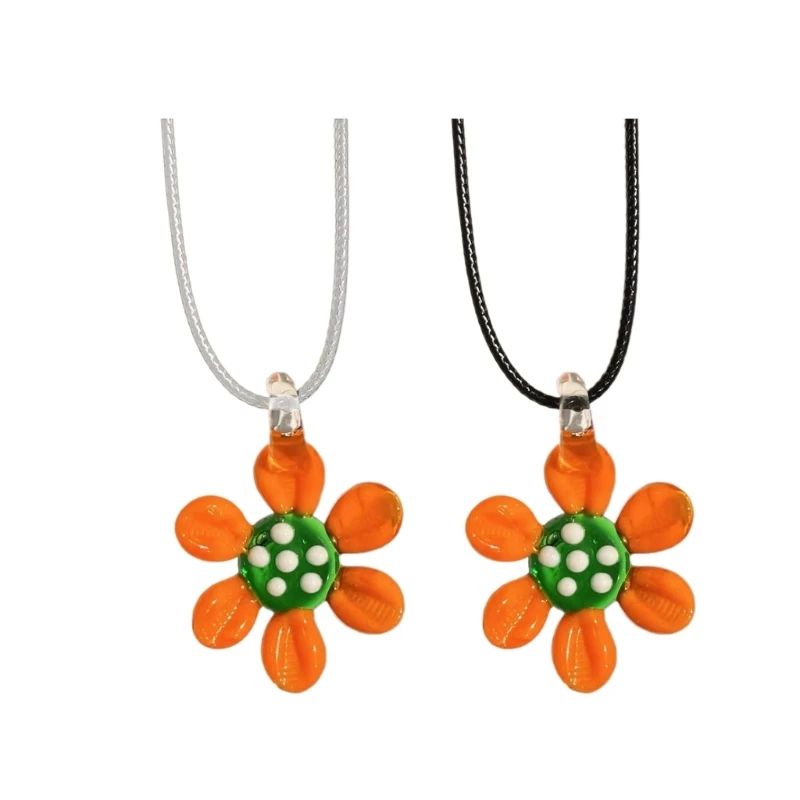 Glass Flower Pendant Necklace Jewellery Dainty Flower Charm Clavicle Chain Chocker Necklace for Women Girl Dropship
Glass Flower Pendant Necklace Jewellery Dainty Flower Charm Clavicle Chain Chocker Necklace for Women Girl Dropship