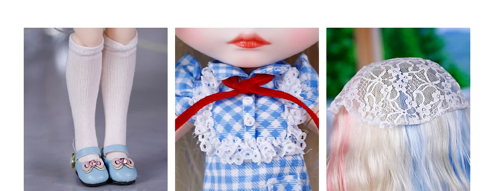 Natalie – Premium Custom Neo Blythe Doll with Multi-Color Hair, White Skin & Matte Cute Face 15 Natalie – Premium Custom Neo Blythe Doll with Multi-Color Hair, White Skin & Matte Cute Face 15