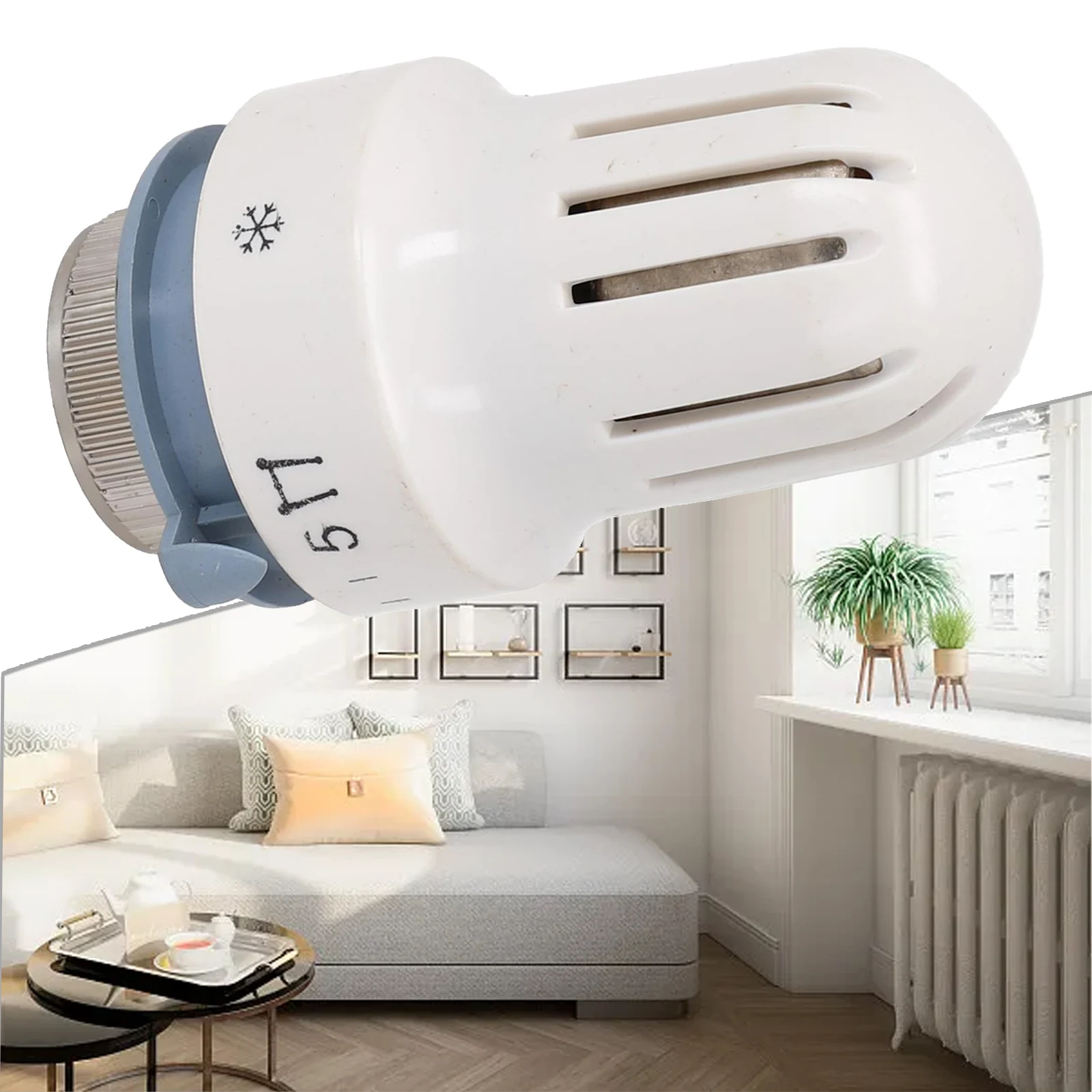 Radiator Valve Head Heater 8.7cmX3.4cm Alloy M30x1.5 Threaded TRV Thermostatic With Frost Protection Brand New
Radiator Valve Head Heater 8.7cmX3.4cm Alloy M30x1.5 Threaded TRV Thermostatic With Frost Protection Brand New
