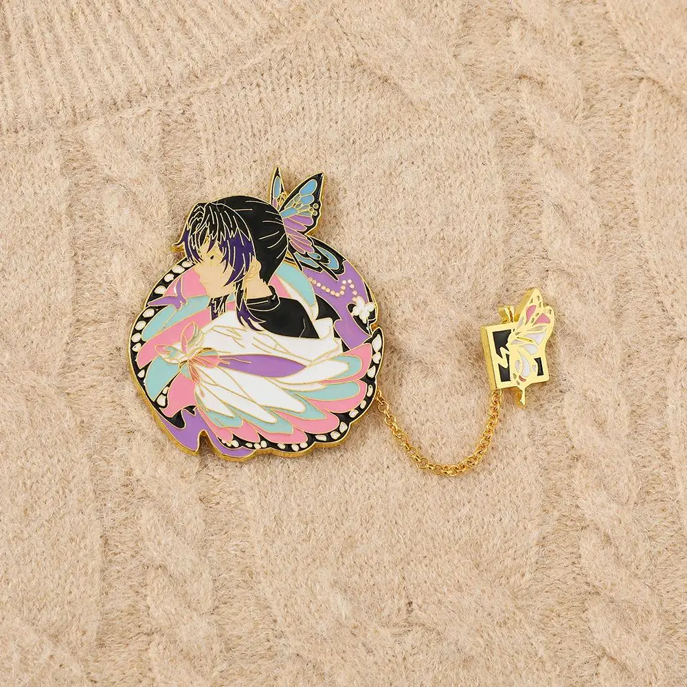 Demon Slayer Figure Badge Brooch
