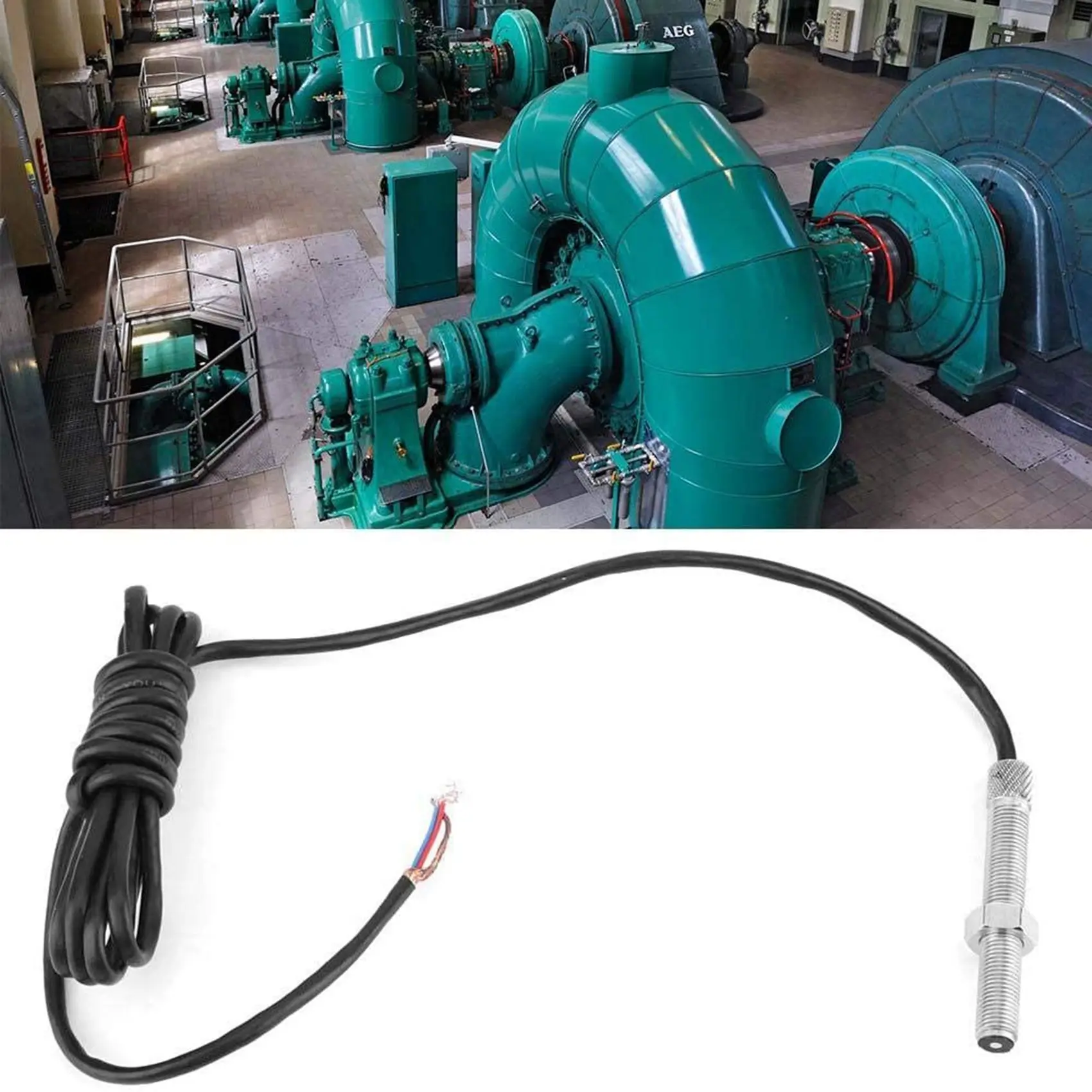 Generator Speed Sensor, Rotational Speed Sensor Generator Speed Magnetic Pickup Accessories MSP6729 for Generator Set
Generator Speed Sensor, Rotational Speed Sensor Generator Speed Magnetic Pickup Accessories MSP6729 for Generator Set