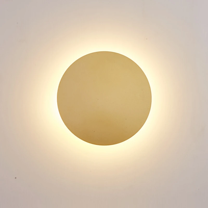 Round LED Wall Lamp Bedroom Bedside Lamp Simple Modern Living Room Background Wall Nordic Aisle Golden Personality Stairs
Round LED Wall Lamp Bedroom Bedside Lamp Simple Modern Living Room Background Wall Nordic Aisle Golden Personality Stairs