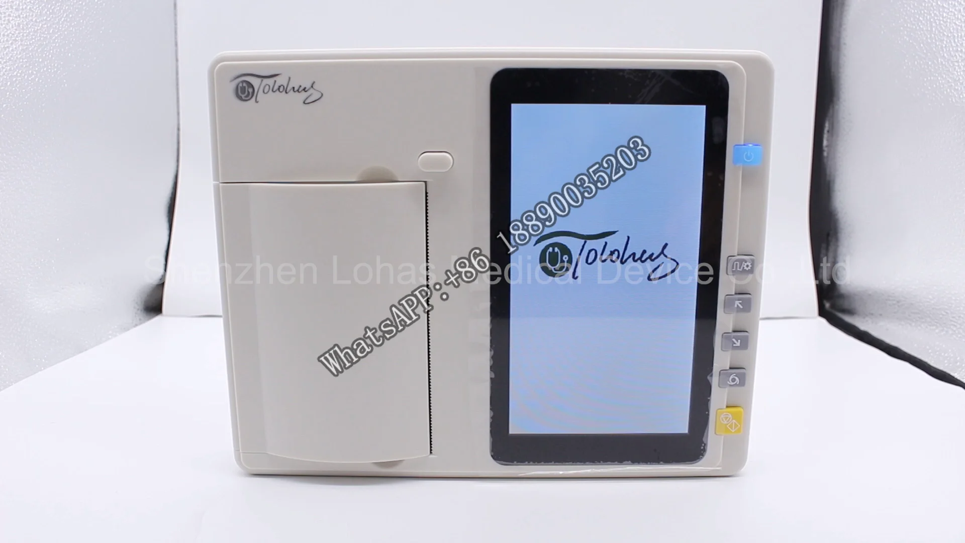 LH301 Cheap Hospital Medical Electrocardiogram Equipment Touch Screen Portable 3 Channel ECG Machine
LH301 Cheap Hospital Medical Electrocardiogram Equipment Touch Screen Portable 3 Channel ECG Machine