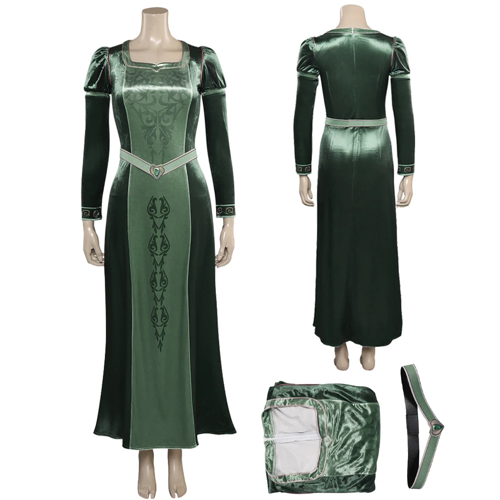 Female Fiona Cosplay Costume Princess Dress Green Dress Disguise Outfit Adult Halloween Carnival Suit Role Play For Ladies Women
Female Fiona Cosplay Costume Princess Dress Green Dress Disguise Outfit Adult Halloween Carnival Suit Role Play For Ladies Women