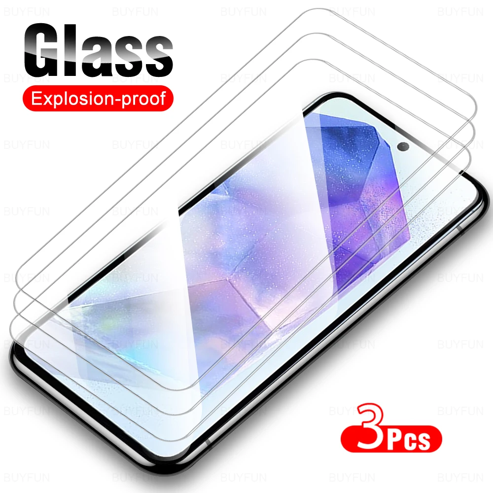 3 шт. закаленное стекло для Samsung Galaxy A55 2024 полное покрытие, Защита экрана для Samsung a55, зеркальное защитное стекло 6,6 дюйма
3 шт. закаленное стекло для Samsung Galaxy A55 2024 полное покрытие, Защита экрана для Samsung a55, зеркальное защитное стекло 6,6 дюйма