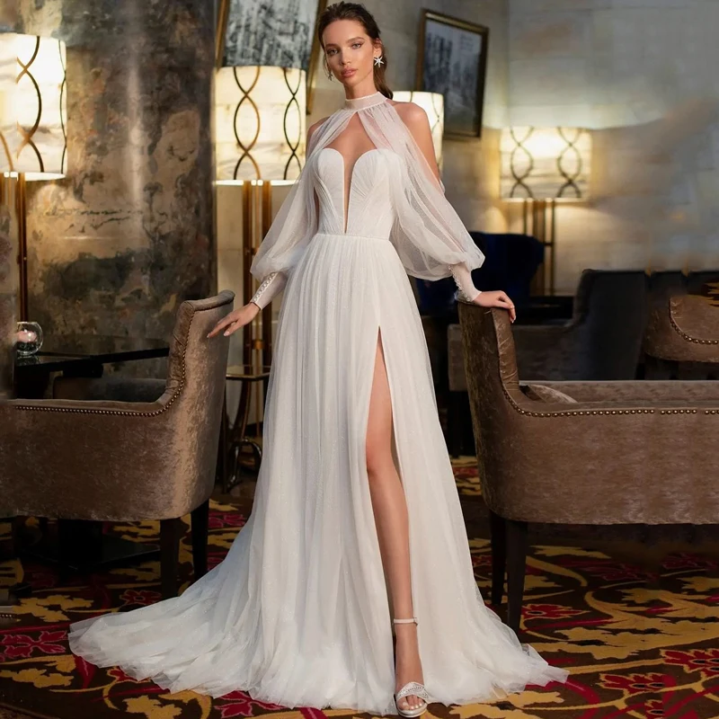 Привлекательные свадебные платья 2022, платье для невесты без рукавов с сердечком, белое Тюлевое ТРАПЕЦИЕВИДНОЕ свадебное платье принцессы, женское платье 
Привлекательные свадебные платья 2022, платье для невесты без рукавов с сердечком, белое Тюлевое ТРАПЕЦИЕВИДНОЕ свадебное платье принцессы, женское платье