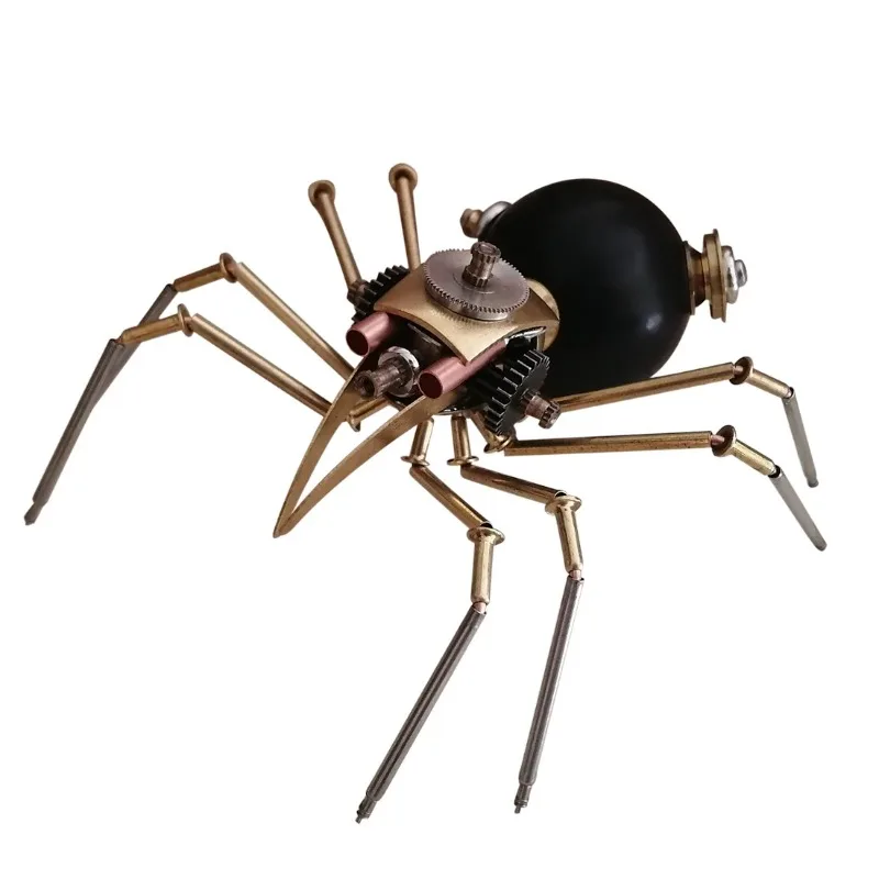 3D Metal Mechanical Testa Handicrafts Mechanical Model Home Decor Assembled Model Kits gifts - Black Spider ( Finished )
3D Metal Mechanical Testa Handicrafts Mechanical Model Home Decor Assembled Model Kits gifts - Black Spider ( Finished )