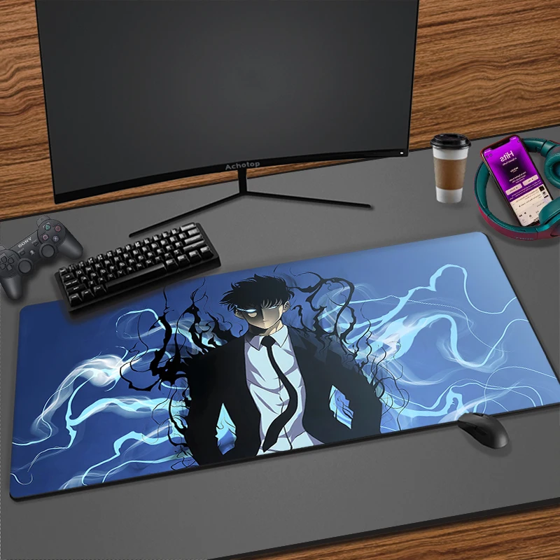 Large Anime Solo Leveling Mouse Pad Sung Jinwoo Manga Mousepad For Laptop Notebook Desk Mat XXL XXXL 100X50 90X40 80X30CM CS GO
Large Anime Solo Leveling Mouse Pad Sung Jinwoo Manga Mousepad For Laptop Notebook Desk Mat XXL XXXL 100X50 90X40 80X30CM CS GO