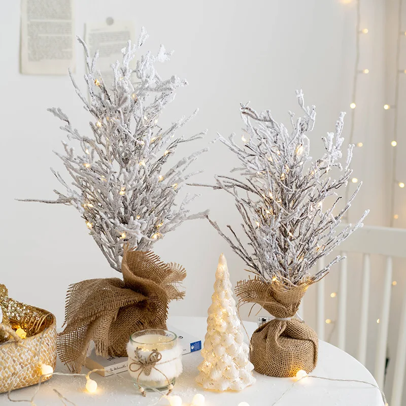 45cm mini Christmas Tree Stylish and lovely artificial white Christmas tree tabletop decoration window home festive atmosphere d
45cm mini Christmas Tree Stylish and lovely artificial white Christmas tree tabletop decoration window home festive atmosphere d