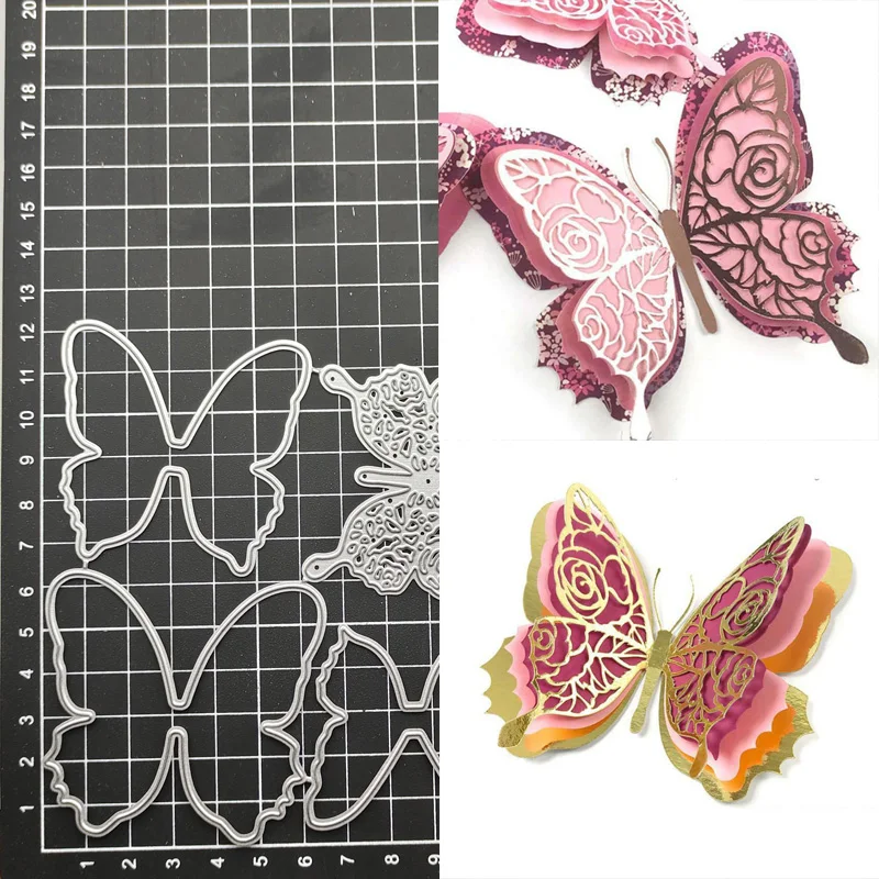 Lace Flower Butterfly Cutting Dies Cut Stencils Card Paper Craft DIY Template Metal Cutting Dies Album Embossing Scrapbooking
Lace Flower Butterfly Cutting Dies Cut Stencils Card Paper Craft DIY Template Metal Cutting Dies Album Embossing Scrapbooking