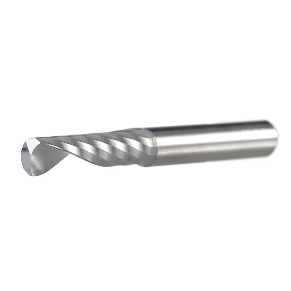 6*22mm End Mill Carbide Single Flute Spiral End Mill 6mm Shank For MDF CNC Router Bits CNC Engraving Machine Processing Center
6*22mm End Mill Carbide Single Flute Spiral End Mill 6mm Shank For MDF CNC Router Bits CNC Engraving Machine Processing Center