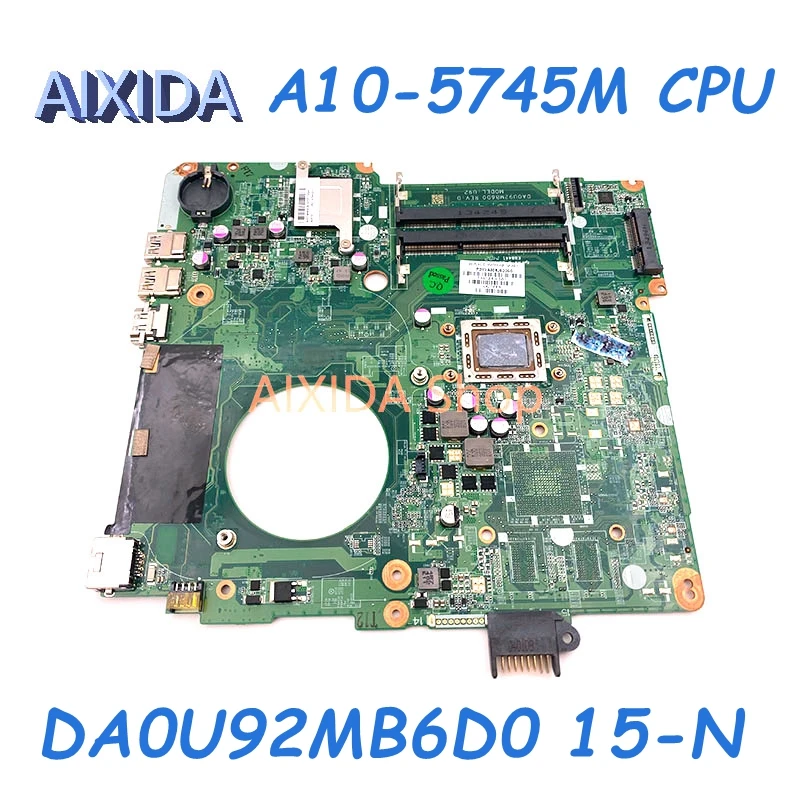 Материнская плата AIXIDA 738124-501 738124-001 DA0U92MB6D0 U92 для ноутбука HP Pavilion 15-N, материнская плата A10-5745M, полностью протестирована
Материнская плата AIXIDA 738124-501 738124-001 DA0U92MB6D0 U92 для ноутбука HP Pavilion 15-N, материнская плата A10-5745M, полностью протестирована