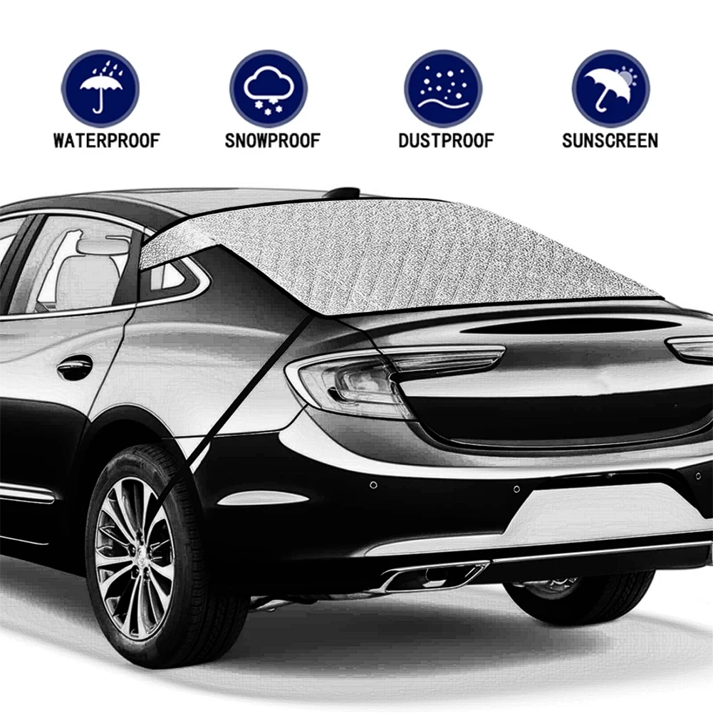 1PCS Universal Car Snow Cover Rear Windshield Waterproof Protector Cover Car Magnet Thickned Snow Cover Auto Accessories
1PCS Universal Car Snow Cover Rear Windshield Waterproof Protector Cover Car Magnet Thickned Snow Cover Auto Accessories