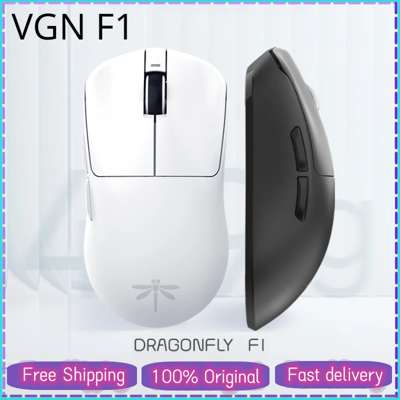 Оригинальная проводная мышь VGN Dragonfly F1, беспроводная, Двухрежимная, легкая, PAW3395, эргономичная, длительный срок службы батареи, игровая мышь для киберспорта
Оригинальная проводная мышь VGN Dragonfly F1, беспроводная, Двухрежимная, легкая, PAW3395, эргономичная, длительный срок службы батареи, игровая мышь для киберспорта