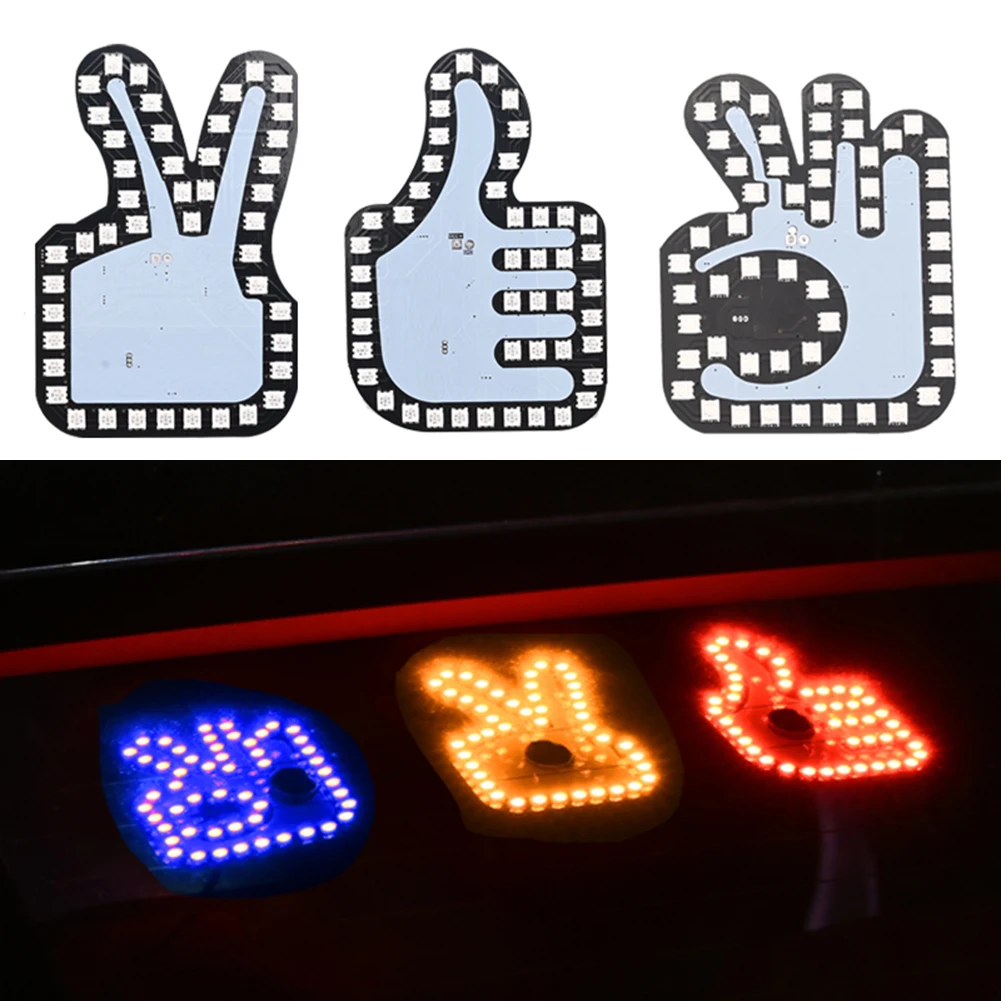 Car Gesture Light Antirear Collision Light Interactive Palm Light Car Led Lamp Durable And Practical Car Gesture Light
Car Gesture Light Antirear Collision Light Interactive Palm Light Car Led Lamp Durable And Practical Car Gesture Light