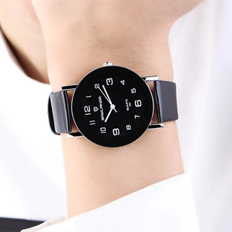 Bracelet Watch Women Fashion Leather Black Analog Quartz Wrist Watches Ladies Female Clock Relogio Feminino Reloj Mujer
Bracelet Watch Women Fashion Leather Black Analog Quartz Wrist Watches Ladies Female Clock Relogio Feminino Reloj Mujer