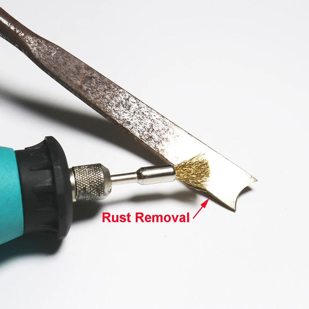 Brushes Polising Brushes For Power Drill Tool 20Pcs Brass Rotary Metals Wire Wheel Pencil Gunsmiths Locksmiths
Brushes Polising Brushes For Power Drill Tool 20Pcs Brass Rotary Metals Wire Wheel Pencil Gunsmiths Locksmiths