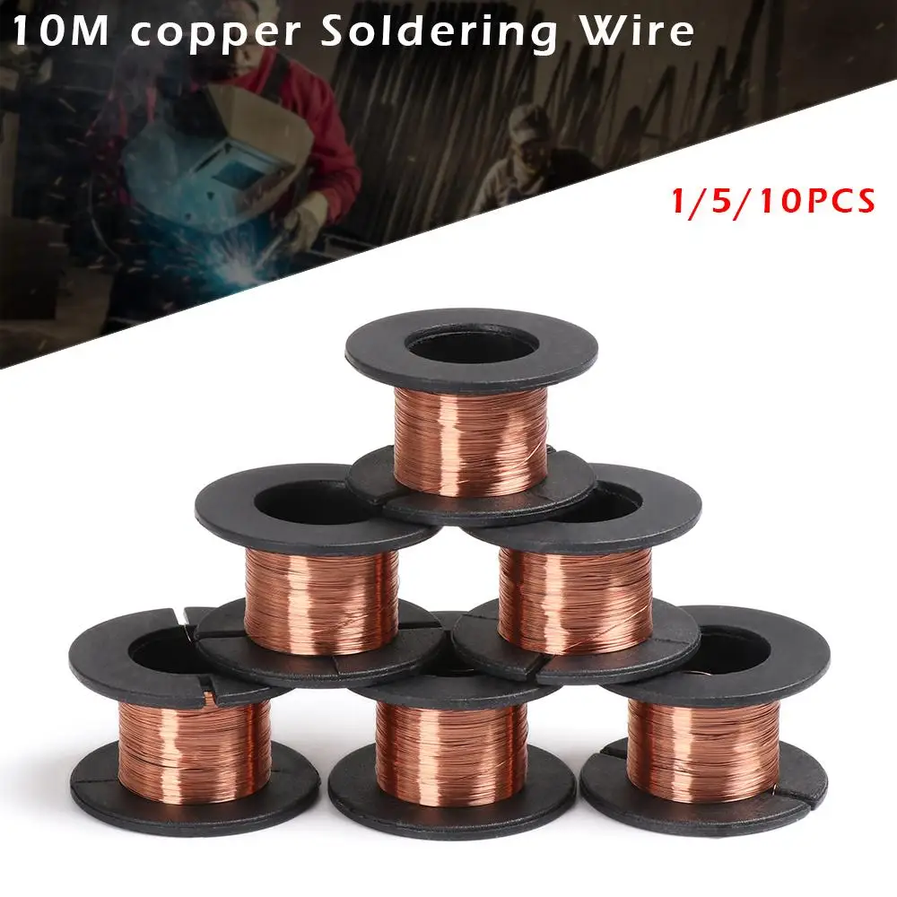 1/5/10PCS 10m length Phone Jump Line Repair Tools PCB Link Coil Cable Enameled Wires Welding Lines Copper Soldering Wire
1/5/10PCS 10m length Phone Jump Line Repair Tools PCB Link Coil Cable Enameled Wires Welding Lines Copper Soldering Wire