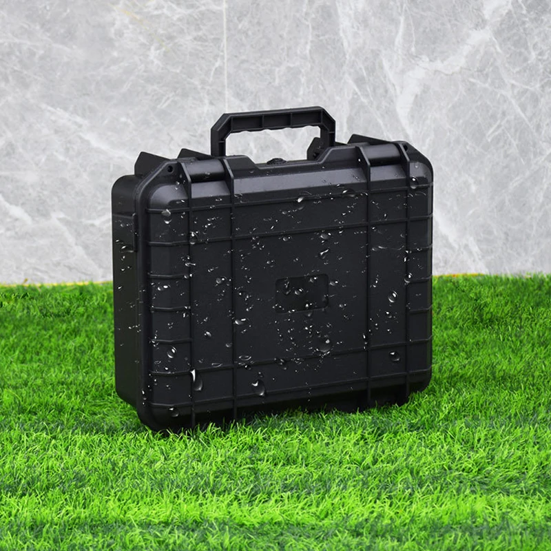 

Waterproof Toolbox Rigid Plastic Tool Box with Sponge Potable Tools Storage Box Organizer ABS Pelican Case Large Hard Case