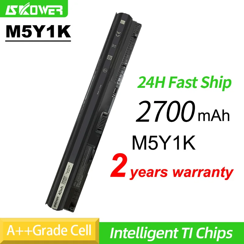 2024 новый аккумулятор M5Y1K для Dell Inspiron 14 3451 3458 5452 5458 15 3558 3552 3565 5555 5558 17 5758 5755 WKRJ2 M5Y1K 40WH
2024 новый аккумулятор M5Y1K для Dell Inspiron 14 3451 3458 5452 5458 15 3558 3552 3565 5555 5558 17 5758 5755 WKRJ2 M5Y1K 40WH