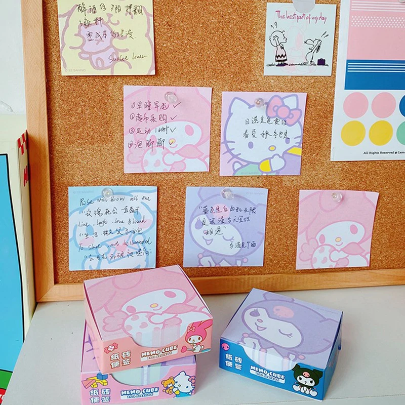 250 шт./книжка Sanrio блокнот Hello Kitty Kuromi Стикеры для нот Мелодия ноты декоративная бумага студенческие школьные канцелярские принадлежности
250 шт./книжка Sanrio блокнот Hello Kitty Kuromi Стикеры для нот Мелодия ноты декоративная бумага студенческие школьные канцелярские принадлежности