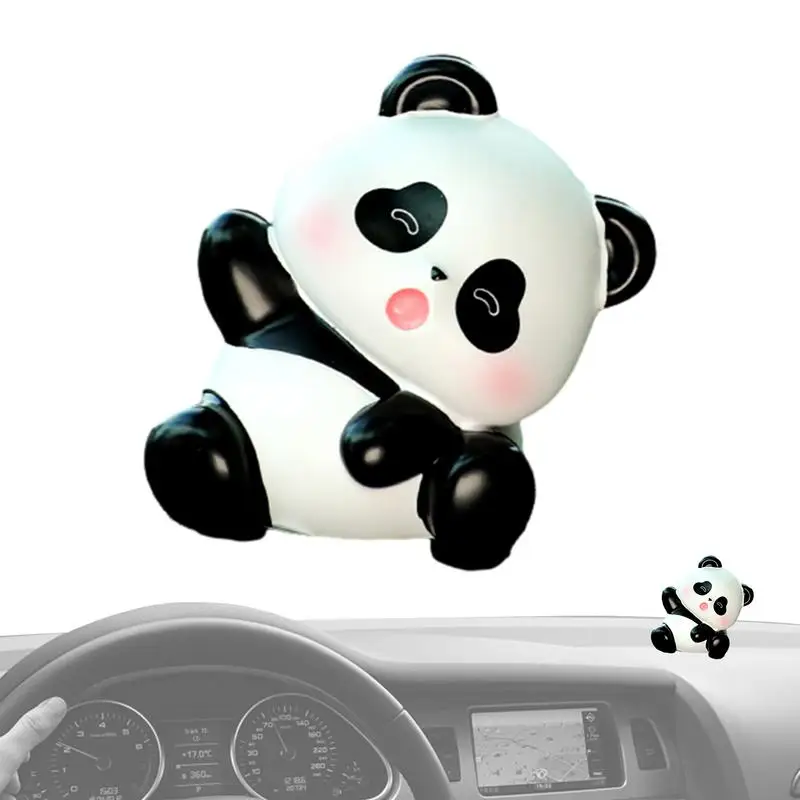 

Автомобиль, интерьер автомобиля, мини-панда, кукла, украшение, миниатюрная кукла-панда, игрушка, милое животное, статуэтка панды из смолы, автомобиль