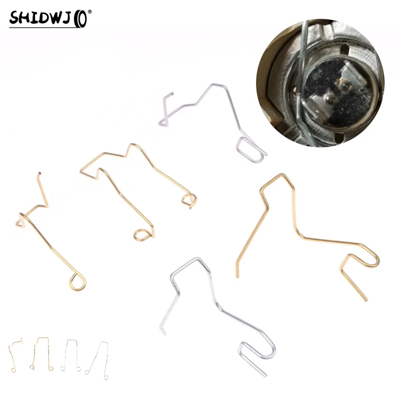 For Motorcycles Headlight Bulb H1 H3 H4 H7 Retaining Clip Circlip LED Wire Buckle Hook Iron Pressing Sheet General Accessories
For Motorcycles Headlight Bulb H1 H3 H4 H7 Retaining Clip Circlip LED Wire Buckle Hook Iron Pressing Sheet General Accessories